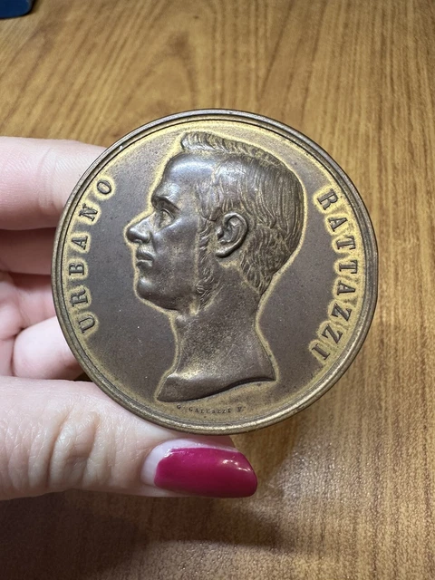 Medal Urbano Rattazzi 1873 Inc.Galeazzi Py
