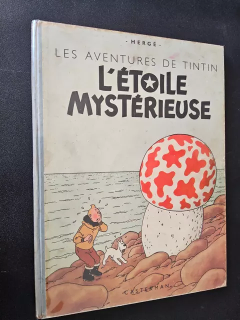 Tintin - L’étoilé mystérieuse - B1 - Dos Bleu - 1946 - TBE