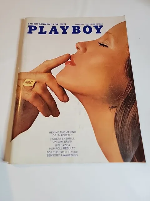 VTG Playboy Magazine Lot of 12 Full 1972 Year Issue w Centerfolds