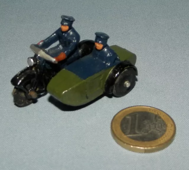 Dinky Toys GB Originale 1/43 réf 42B : Motor Cycle Patrol (1936-1954)