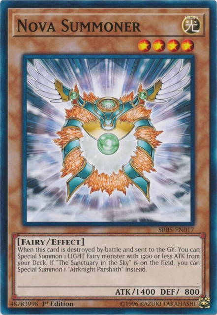 Yugioh! Nova Summoner - SR05-EN017 - Common - 1st Edition Near Mint, English