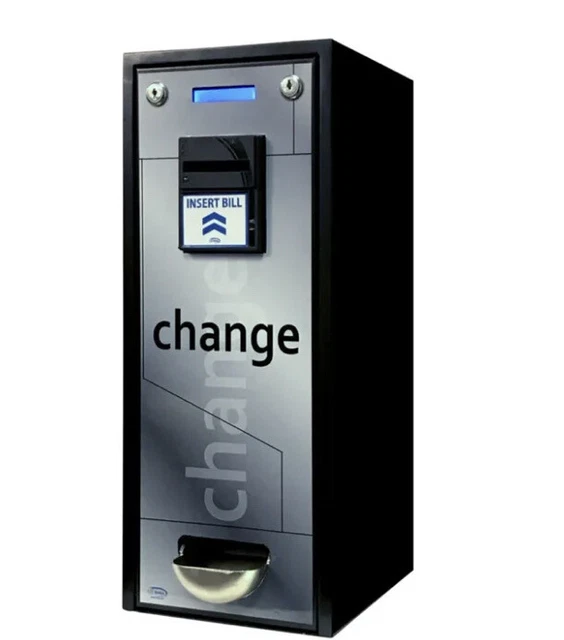 Seaga CM1250 Dollar Bill Changer Coin Vending Change Machine, Up to 1000 Coins