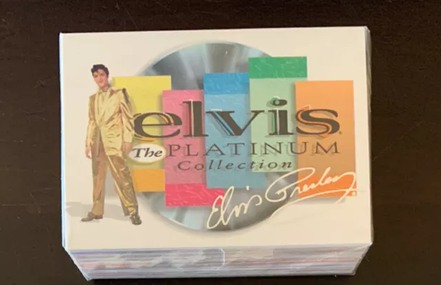 Elvis: The Platinum Collection - Binder, Base Set, 3 Promos - Inkworks 1999 3