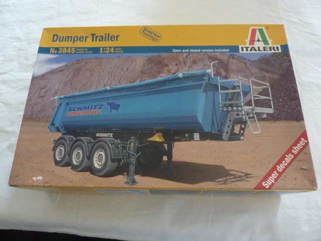 Maquette camion Semi‐Remorque à rideaux Schoni - 1/24 - Italeri 3918