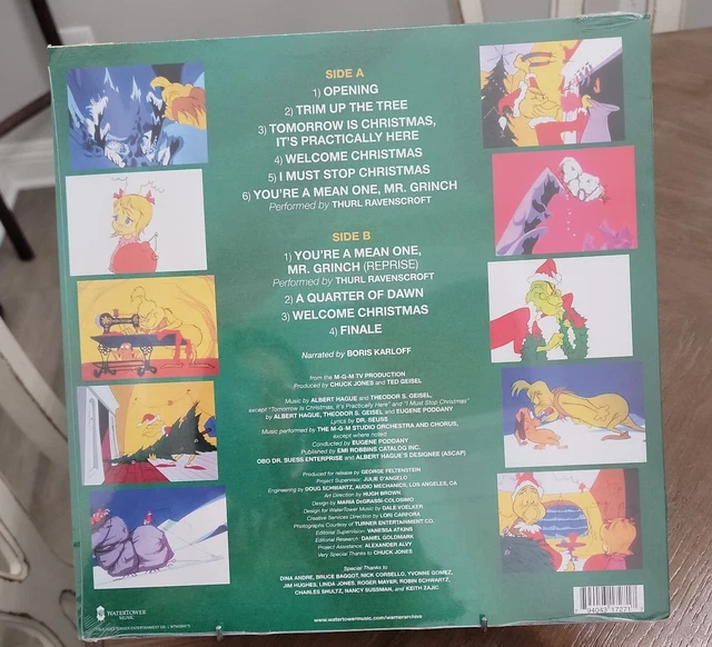 DR. SEUSS' HOW the Grinch Stole Christmas! Soundtrack Exclusive Green
