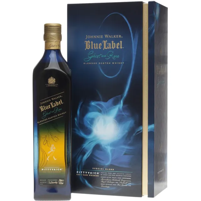 Johnnie Walker Blue Label Ghost & Rare Pittyvaich Blended Scotch 0,7 Liter 43,8