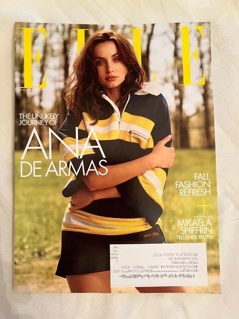 ELLE MAGAZINE - August 2022 - Ana De Armas - Fall Fashion - Mikaela