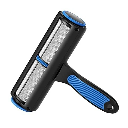 Pet Hair Remover Roller - Reusable Lint Roller Dog & Cat Fur Cleaning Tool Couch
