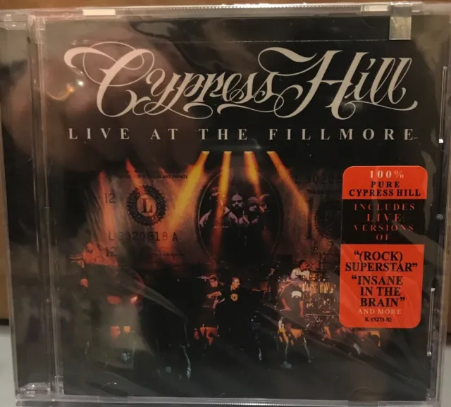 Cd / Cypress Hill - Live At The Fillmore - 2000 Columbia
