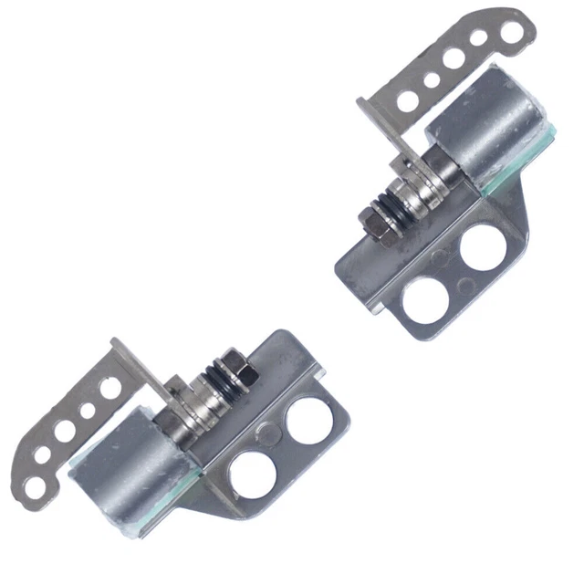 Set di 2 robusti supporti da parete regolabili, neri, per aste per tende in metallo