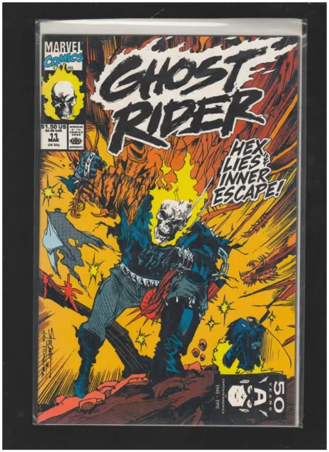 Ghost Rider #11 Vol. 3 Marvel Comics 1991 MCU