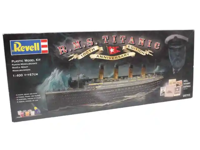 Revell 05715 RMS Titanic 100th Anniversary Edition Kit Bausatz Modell 1:400 in O