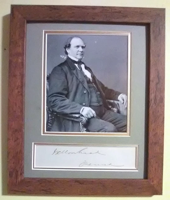 James Kennedy Moorhead(1806-84) / Autograph / US Congressman - PA / Framed 8x10"