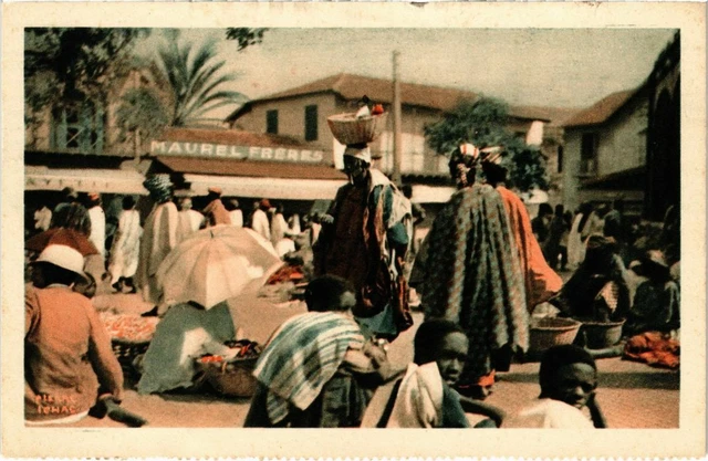 CPA AK Dakar - Le Marche de Dakar SENEGAL (1067457)