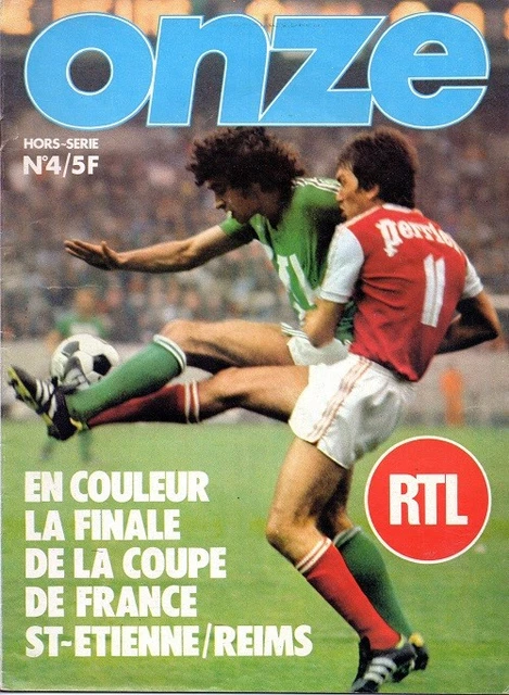 FOOTBALL ONZE SPECIAL PLATINI LIVRE D’OR 1973