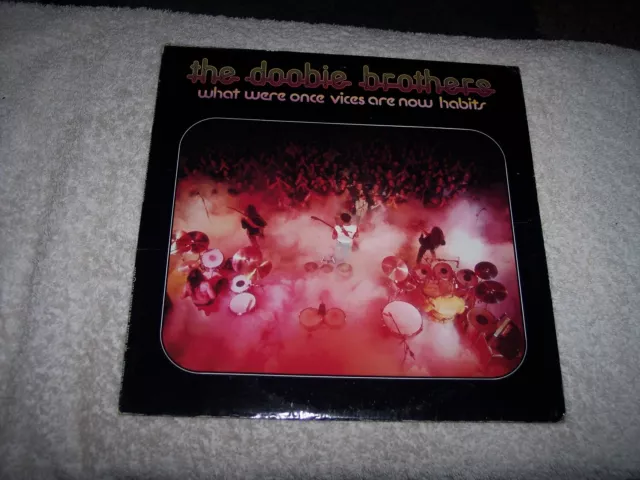Lp The Doobie Brothers What Were One Vices Are Now Habits **Exc Vinyl** #238