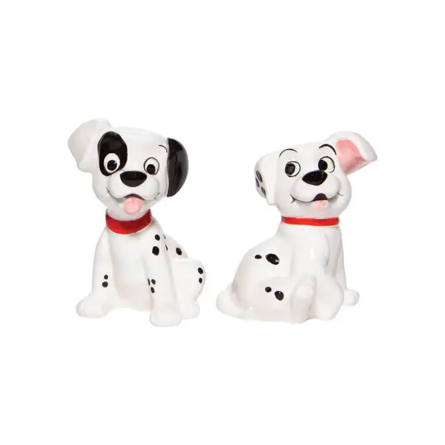 Disney Gifts - Salt & Pepper Shaker Set: 101 Dalmatian, Patch And Lucky, Ston...