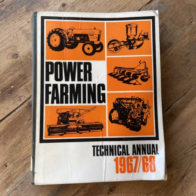 Power Farming Technical Annual 1967/68 Vintage Collectible