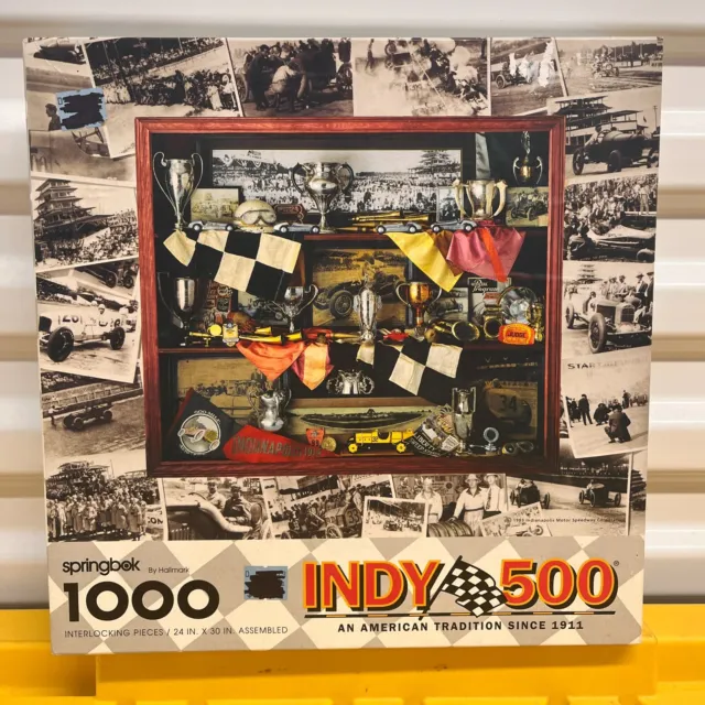 Indy 500 An American Tradition 1000 Piece Puzzle by Springbok 24" x 30"
