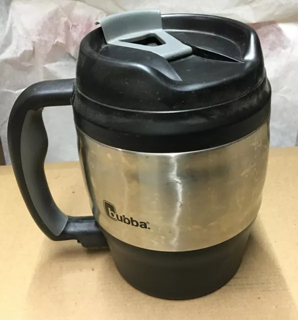 Bubba Keg Classic 52oz Insulated Mug Cup Tumbler Black Stainless water jug