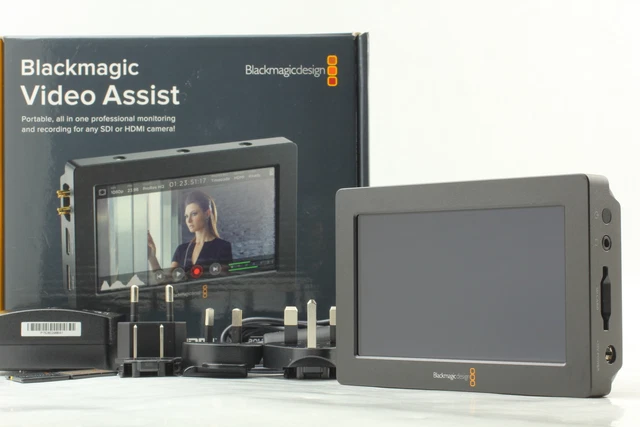 Monitor de grabación profesional sin usar/Blackmagic Design asistencia de video 5 6G JAPÓN