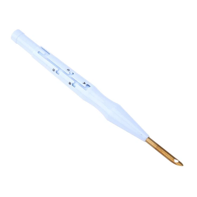 1 Stück Punchnadel Handstickwerkzeuge Himmelblau Metall Nadelstanzen Punchnadel