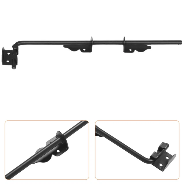 HEAVY DUTY 18-INCH Gate Cane Bolt Fence Gate Lock Wood Fence Gate Door ...