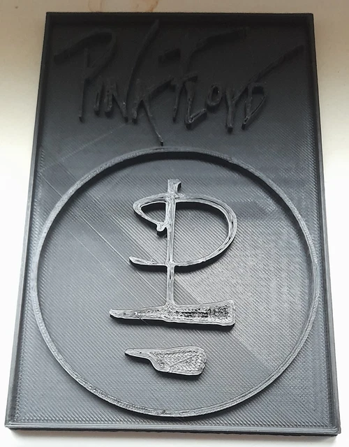 Floyd Sign PINK FLOYD SIGN (3D Printed) Black Version £6.96 - PicClick UK
