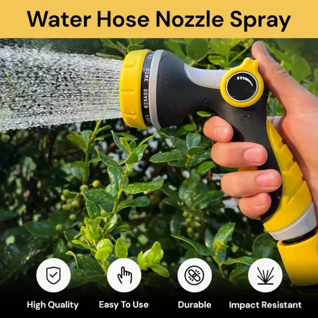 Garden Water Hose Pipe Pressure Washer Gun Sprayer Nozzle Hose Gun Car Wash Au