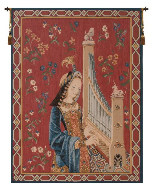 Dame A La Licorne I  French Wall Art Tapestry