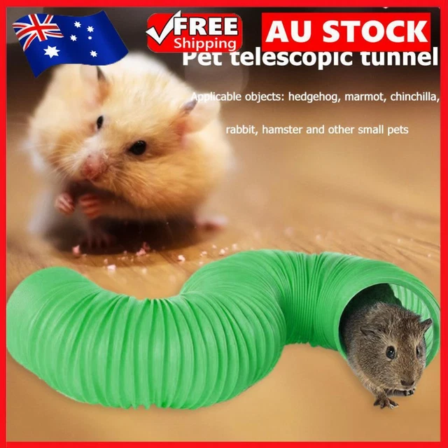SMALL PET FUN Tunnel Plastic Foldable Telescopic Channel Tube Toy