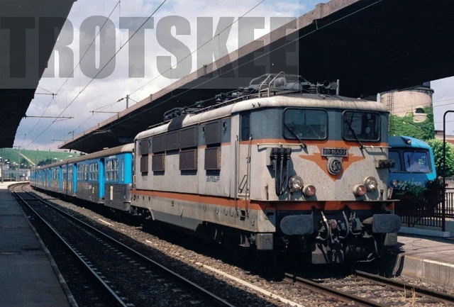 35mm Colour Negative SNCF French Railways Electric Loco BB 16622 c1995 France