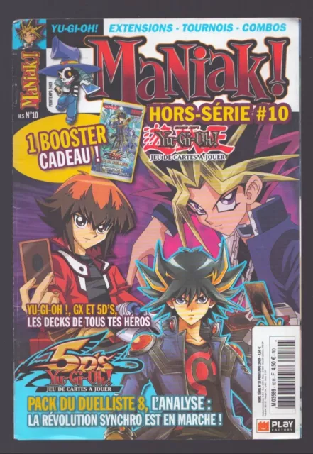 Revue Manga . Maniak ! Hors Serie N°10 . 2009 + Poster .