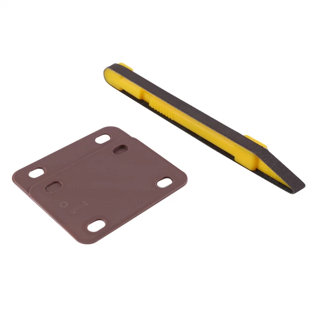 4 Holes Guitar Neck Plate Gasket Cushion Shim Pad Guitar Elevation Angle S4Q1