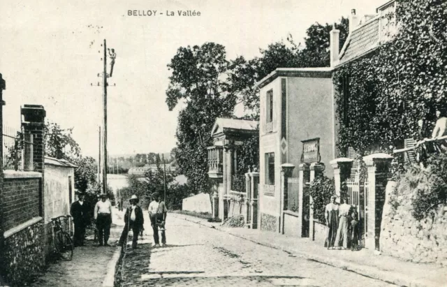 Carte BELLOY EN FRANCE La Vallée