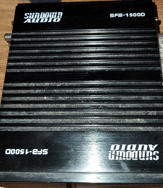 SUNDOWN AUDIO SFB1500D Monoblock Amp 1500W Rms Subwoofers Bass