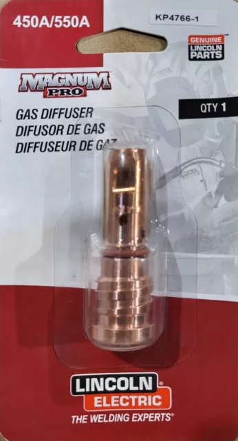 Lincoln Electric KP4766-1 Magnum® PRO 550A Thread-On Copper Diffuser