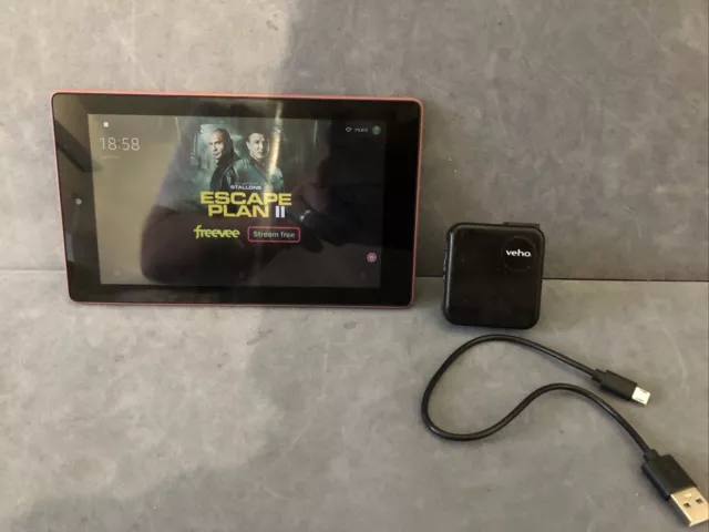 Amazon Fire 7 Tablet 9th Generation | 16GB |  7 Inch Display | Wi-Fi | Plum