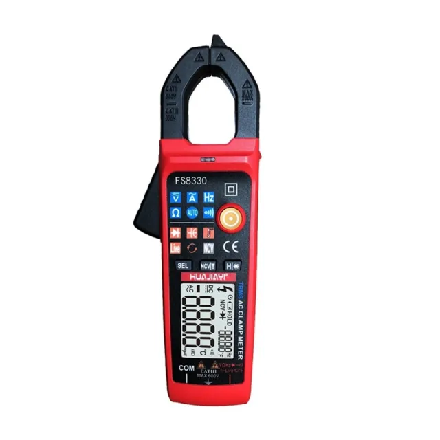 FS8330 Pliers Multimeter Live-Check NCV Frequency Capacitor Tester P8P6
