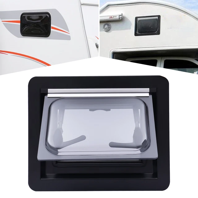 RV WINDOW CAMPER Windows Replacement with Integrated Roller Blind Exit