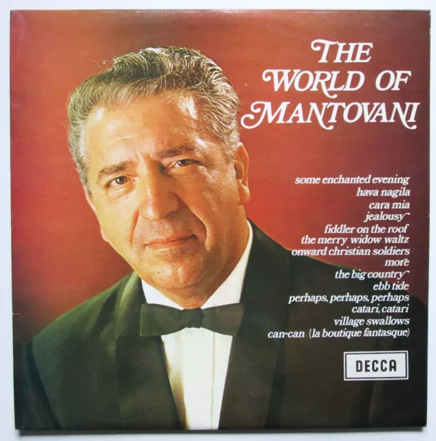 Mantovani & His Orch - LP - Die Welt von Mantovani - 1968 - Decca SPA 1 - EX/EX