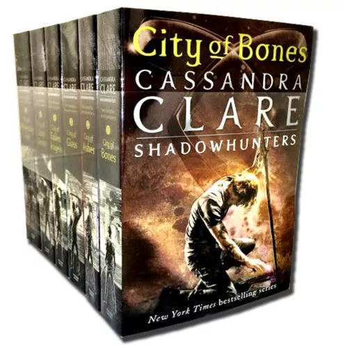 Cassandra Clare Set 6 Books Collection Mortal Instruments Series Heavenly Fire