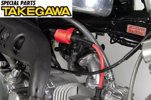 NEU! Takegawa #05-02-0021 Hyper-Zündspule ROT Honda Z50 Monkey 12V / JAPAN!