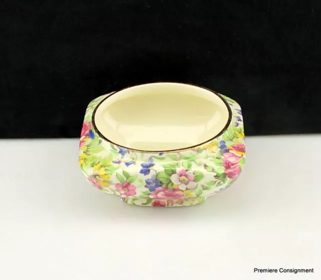 Vintage Royal Winton Grimwades "Summertime" Chintz Small Square Bowl