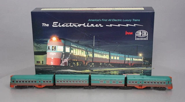 Wagon Con-Cor Combiné 70ft Bleu + Semi-remorque CSX - Échelle HO 1/87