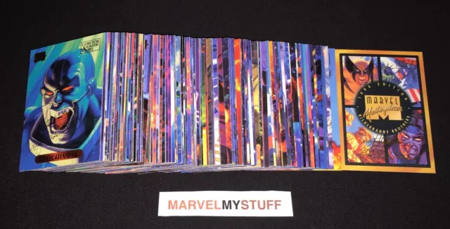 1994 Fleer Marvel Masterpieces Gold Signature Card Singles You Choose Cards