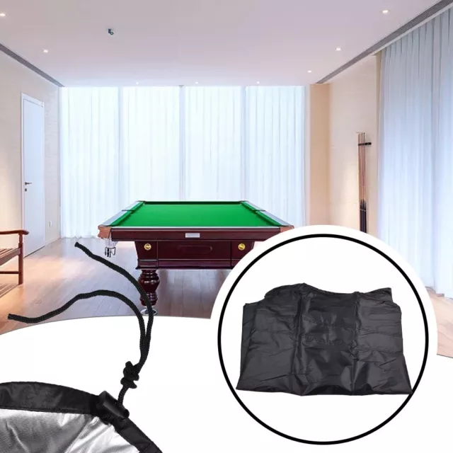 Easy to Fit UV Resistant Outdoor Pool Table Cover 210D Oxford Cloth 89 Ft