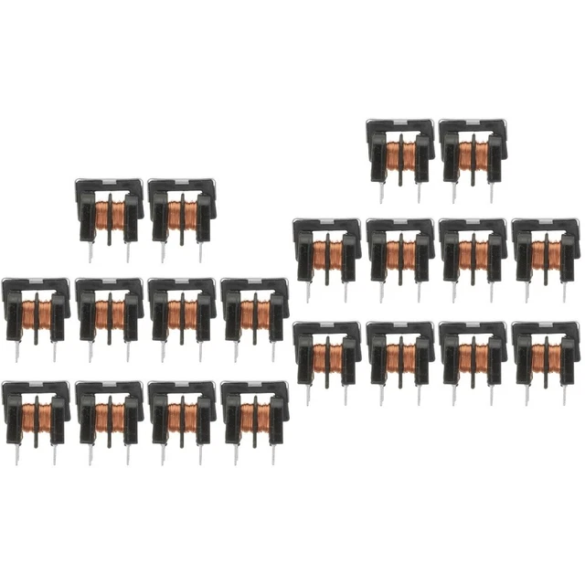 20 pcs  Inductor Filter Toroid Core Inductor 100 Uh Inductor