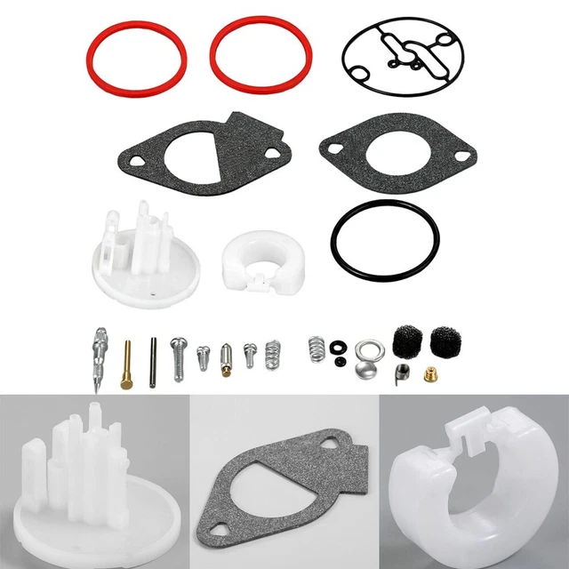 REPLACE FAULTY PARTS with For Craftsman For Nikki Carburetor Rebuild