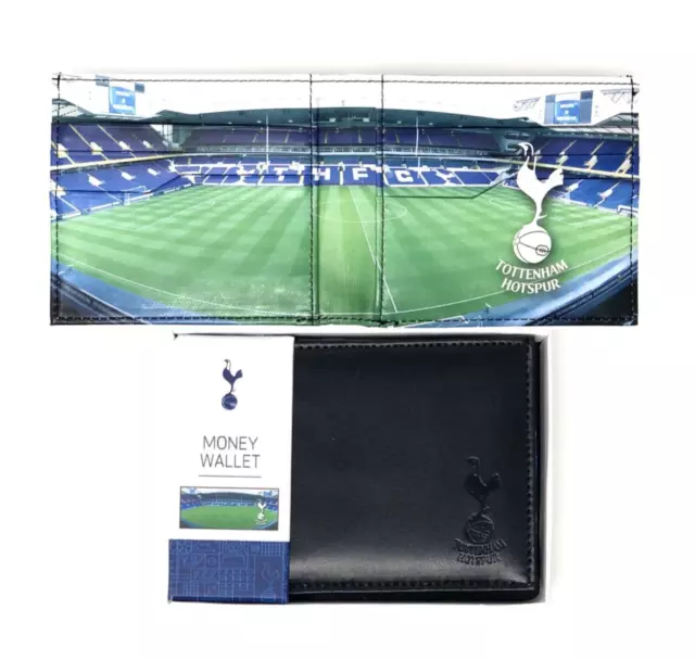 Tottenham Hotspur Fc Real Leather Sports Money Spurs Stadium Wallet Purse Gift